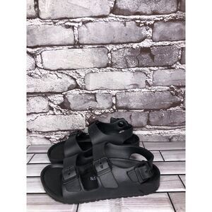 Birkenstock Arizona EVA Black Foam Slip On Sandals Kids Sz 32EU/US Size L1